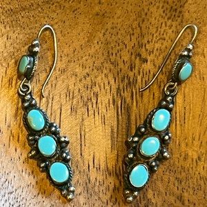 Turquoise drop earrings